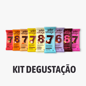 Kit Degustação Barras de Proteína WinStage - 9 unidades