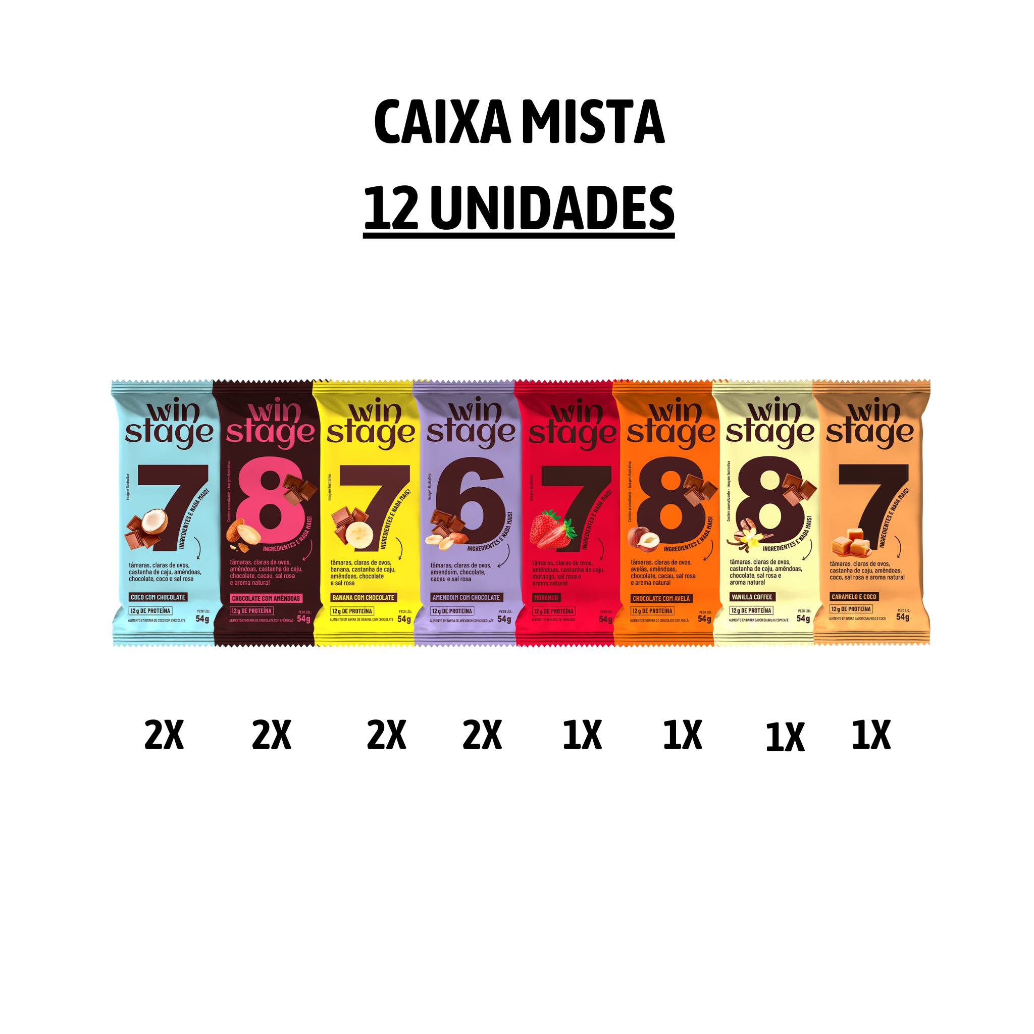 Caixa Mista WinStage - Caixa 12 Unid.